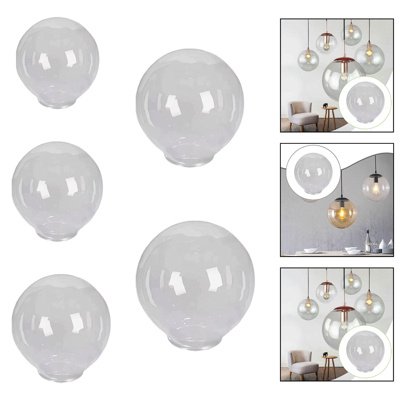 Outdoor Lighting Replacement Parts - Transparent Acrylic Lamp Globe Shade Replacement