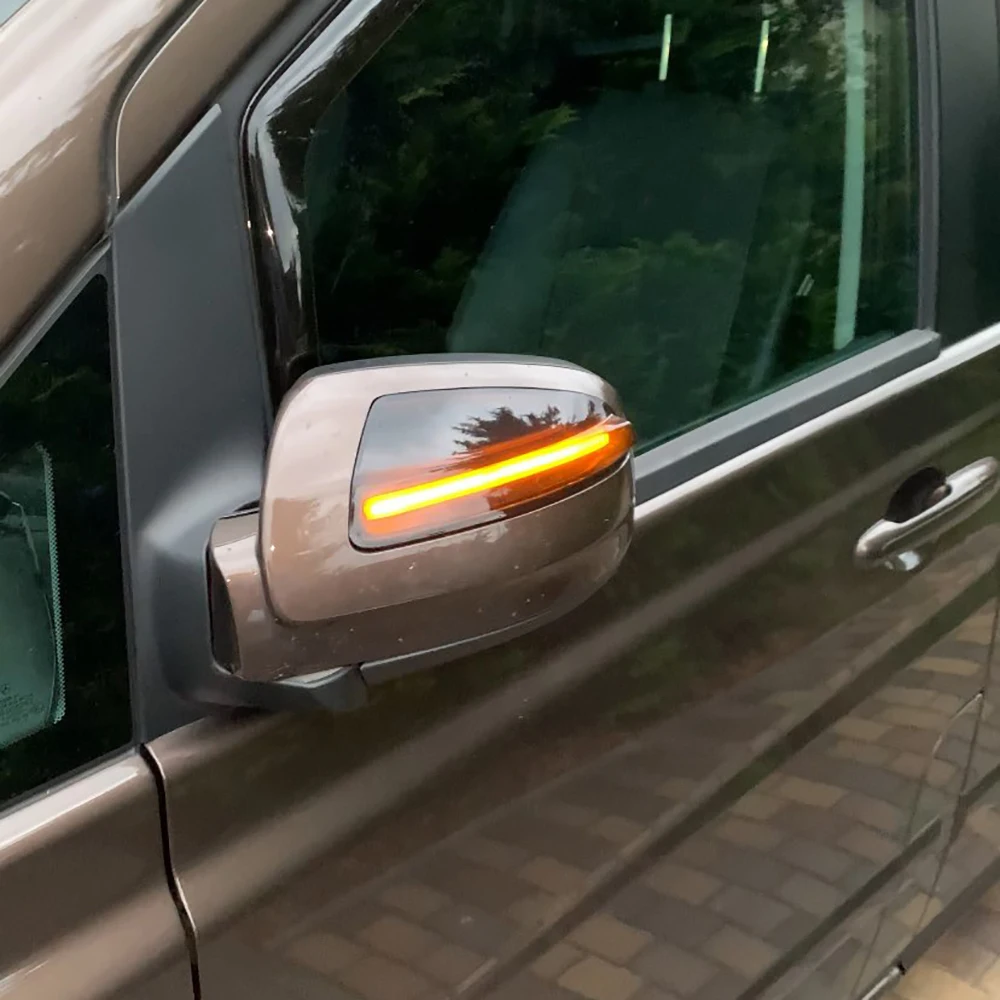 Outdoor Lighting Yellow - LED Dynamic Turn Signal Light Side