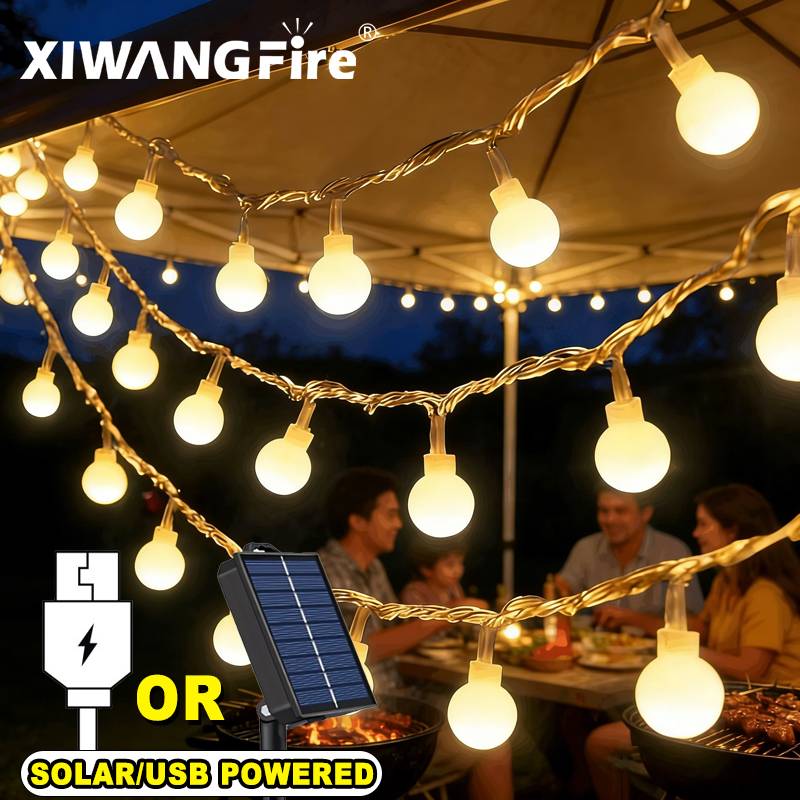 3-10M Solar/USB/Battery String - огляд і ціна Outdoor Lighting Wire