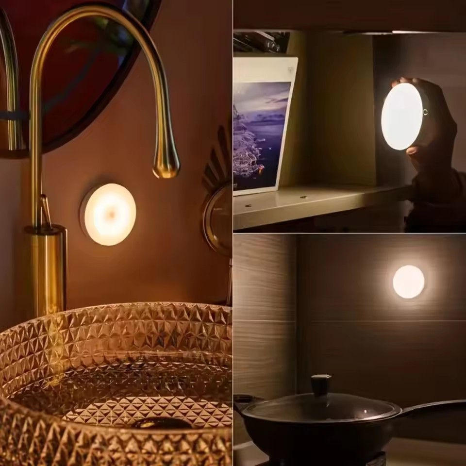 USB Rechargeable LED Night Lig - огляд і ціна Outdoor Lighting Sensor
