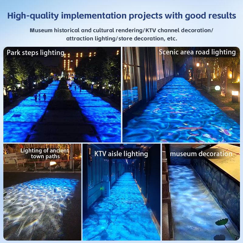 Square Water Ripple Projector  - огляд і ціна Outdoor Lighting Logo