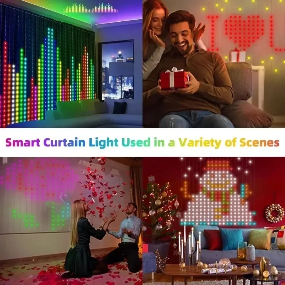 Outdoor LED Pixel Curtain Ligh - огляд і ціна Wall Lighting Outdoor