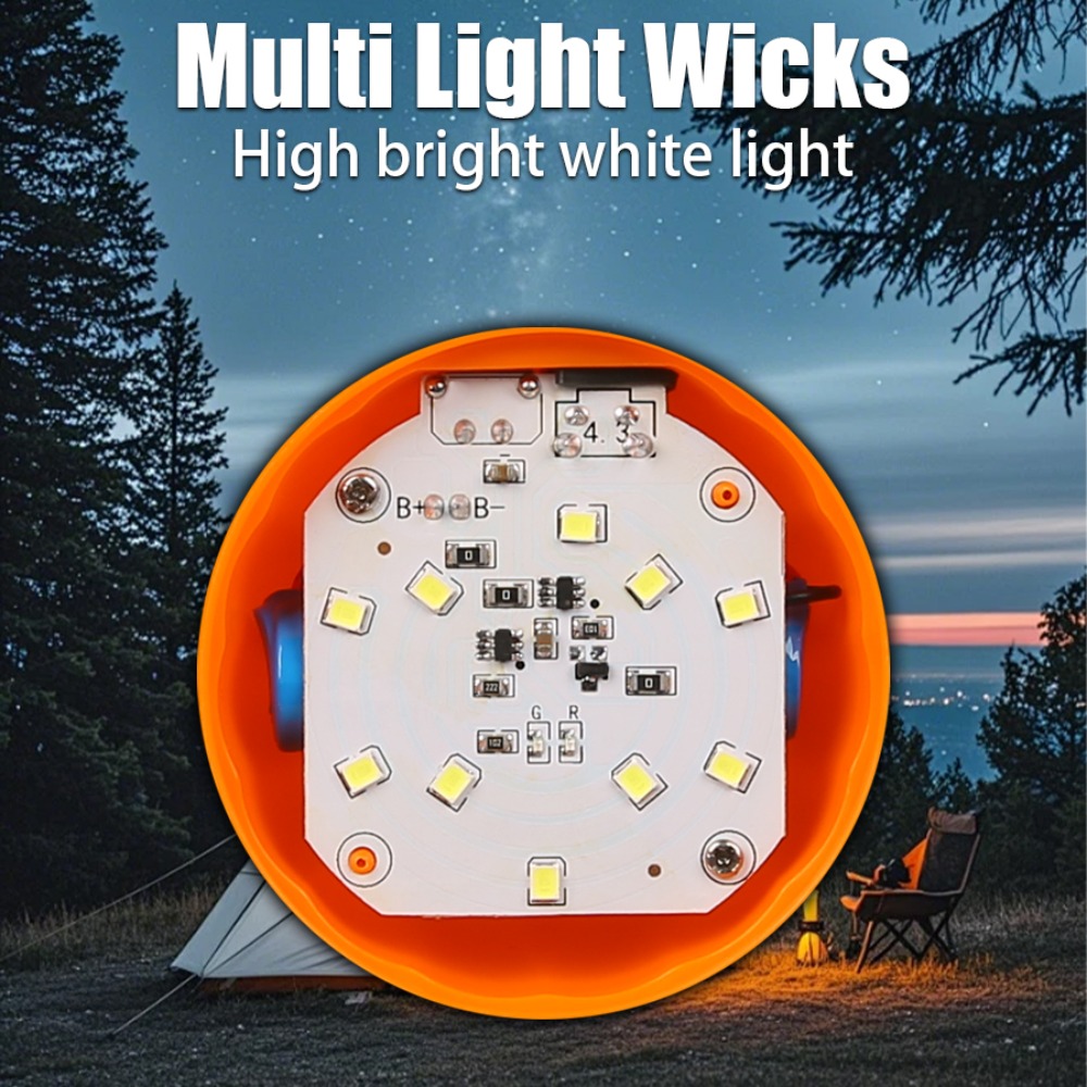 Portable Mini Camping Lamp 4 L - огляд і ціна Outdoor Lighting Usb