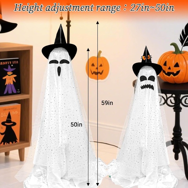 2 Packs Halloween Decorations  - огляд і ціна Outdoor Lighting Remote Control