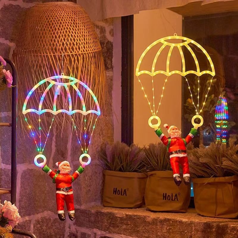 String Lights LED Santa Parach - огляд і ціна Outdoor Lighting Wire