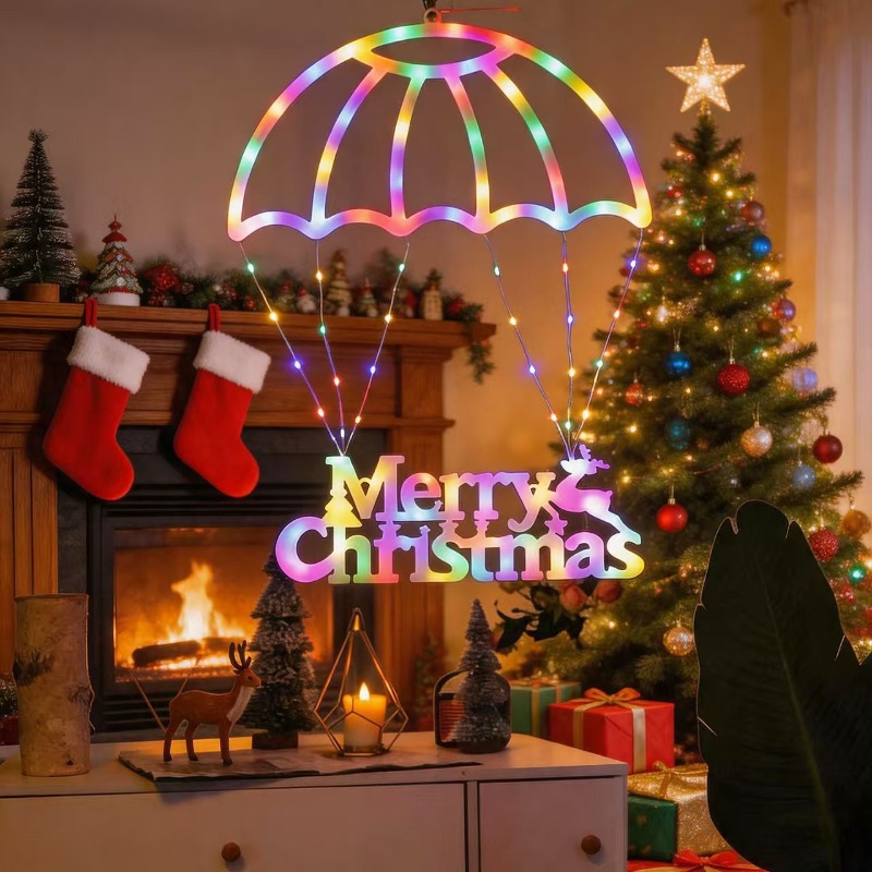 String Lights LED Santa Parach - огляд і ціна Outdoor Lighting Wire