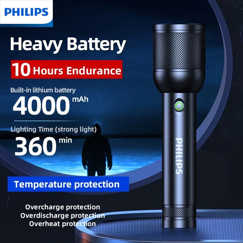 Philips 3200 Lumen LED Flashli - огляд і ціна Outdoor Lighting Philips