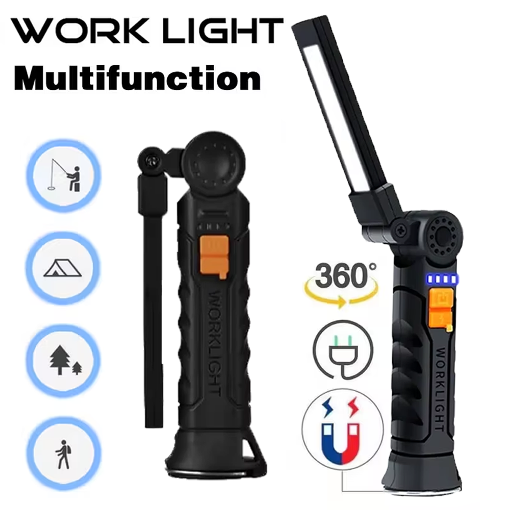 Portable COB LED Flashlight US - огляд і ціна Outdoor Lighting Usb