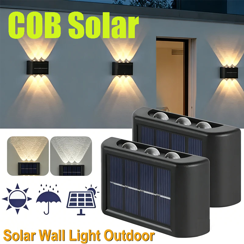 COB Solar Wall Lamp Outdoor Wa - огляд і ціна Wall Lighting Outdoor