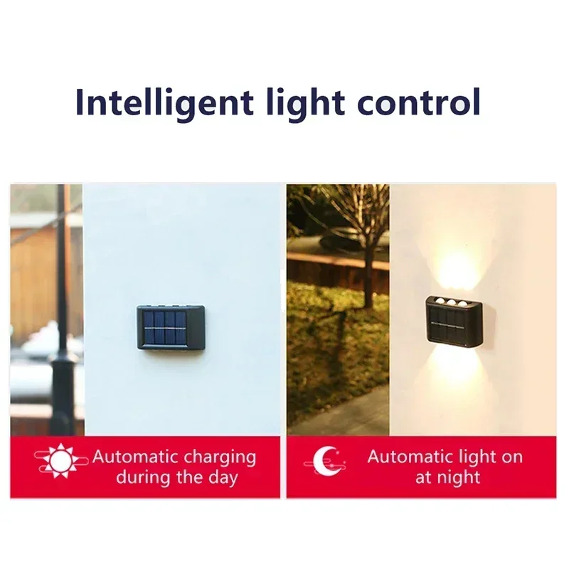 COB Solar Wall Lamp Outdoor Wa - огляд і ціна Wall Lighting Outdoor