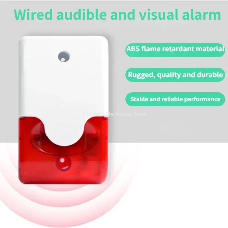 Strobe Siren Alarm 103 dB Horn - огляд і ціна Outdoor Lighting Wire