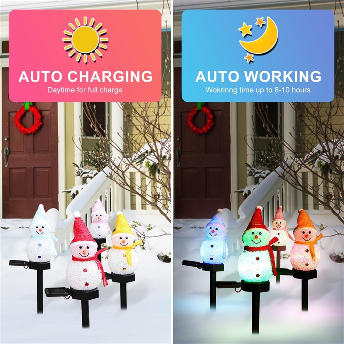 Y17A 2025-Christmas Light Stak - огляд і ціна Outdoor Lighting Yard Stakes