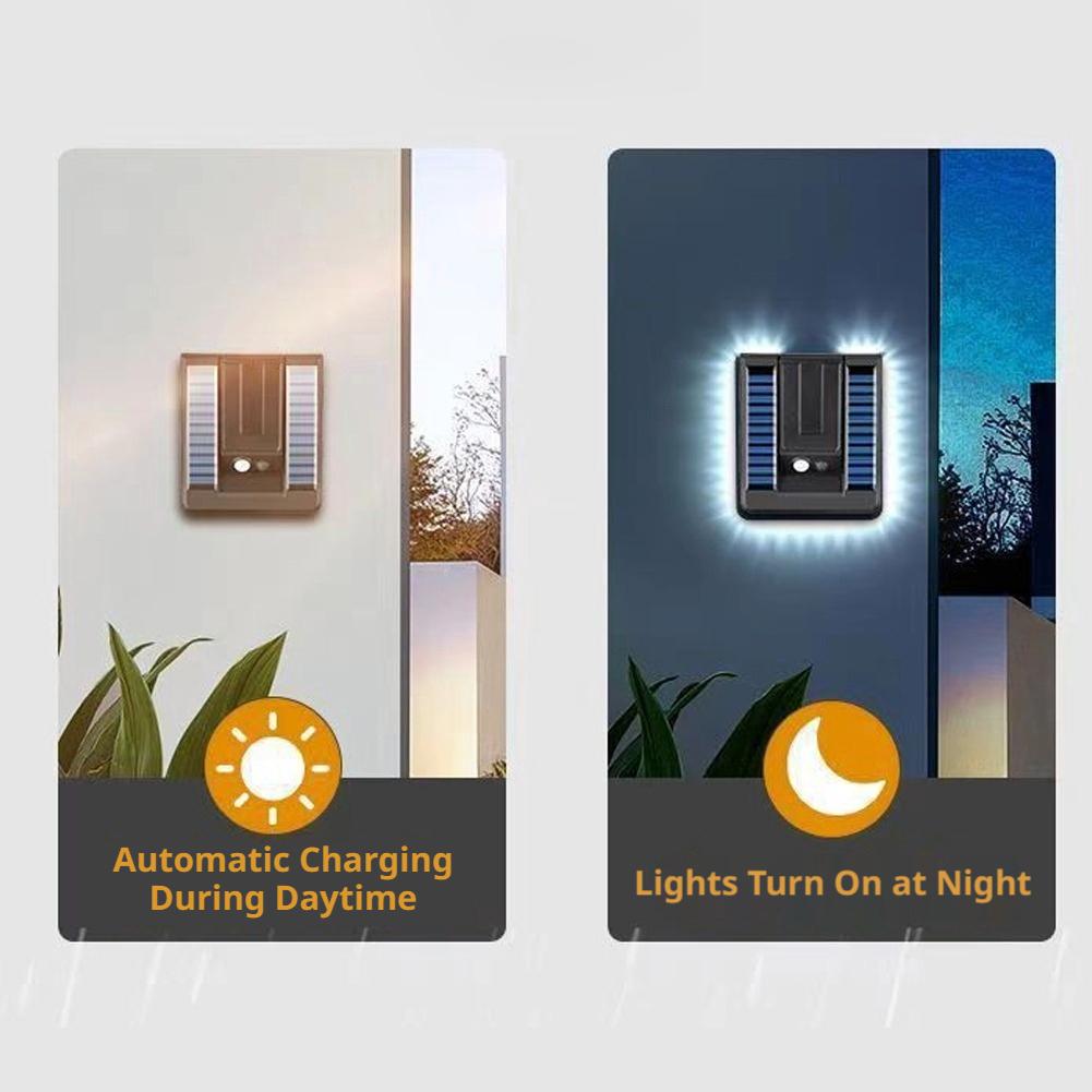 Foldable LED 120° Solar Light  - огляд і ціна Outdoor Lighting Sensor