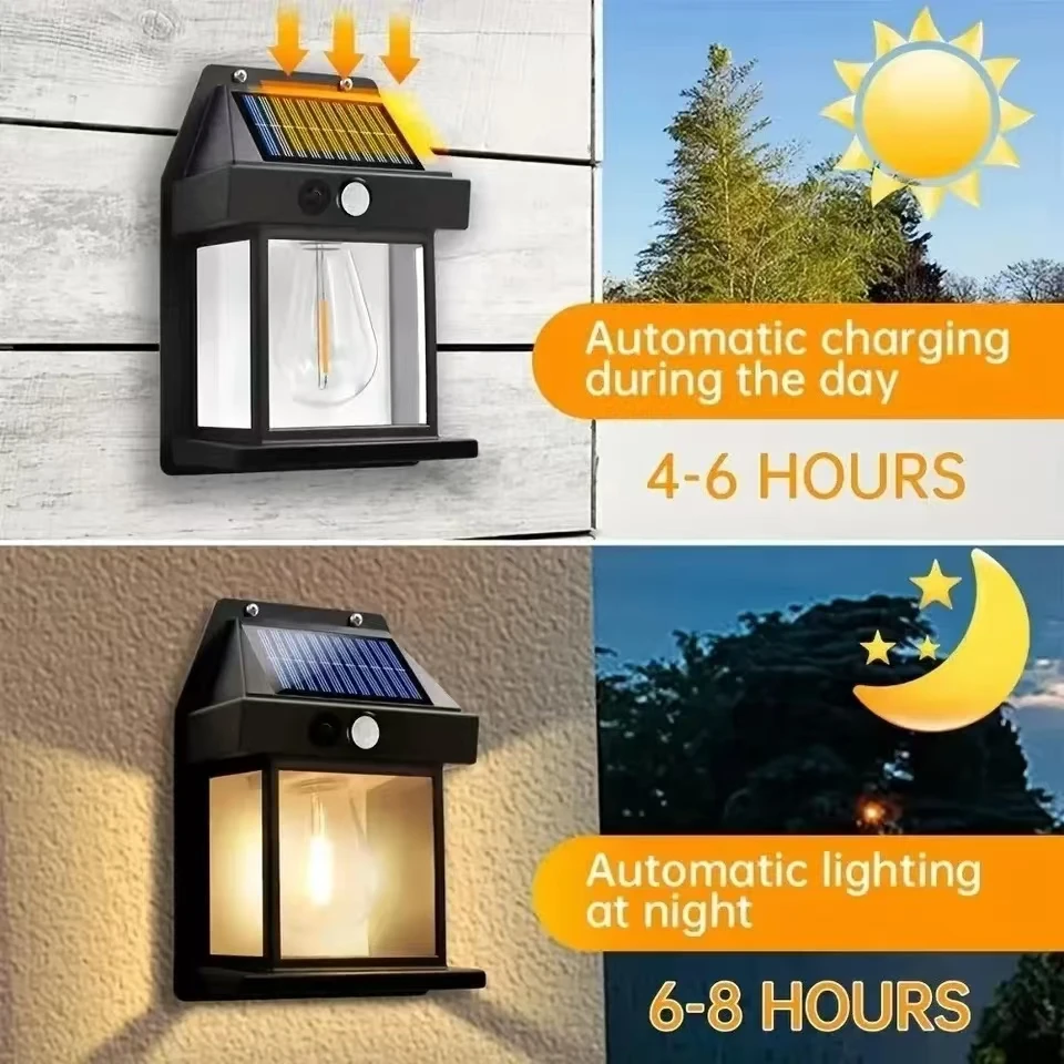 Outdoor Solar Tungsten Wall Li - огляд і ціна Outdoor Lighting Wire