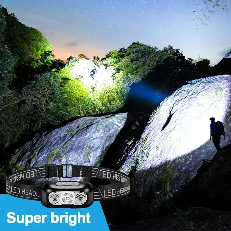 Strong Light Headlamp Mini Led - огляд і ціна Outdoor Lighting Sensor