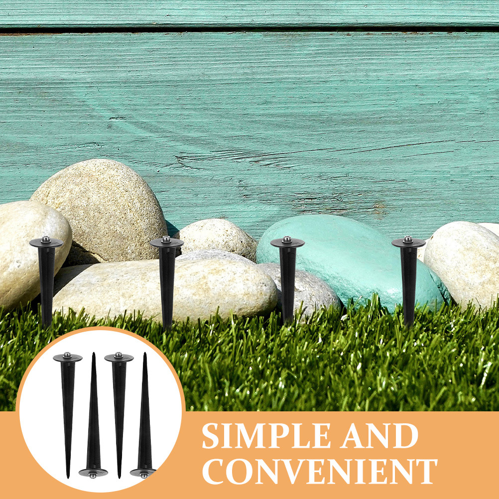 4Pcs Outdoor Light Stakes Alum - огляд і ціна Outdoor Lighting Yard Stakes