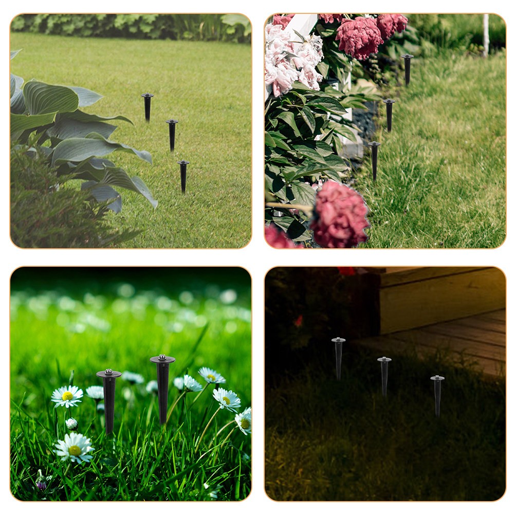 4Pcs Outdoor Light Stakes Alum - огляд і ціна Outdoor Lighting Yard Stakes