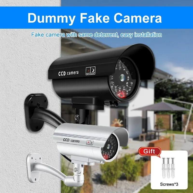 1PC Dummy Security Camera Watr - огляд і ціна Outdoor Lighting Wire