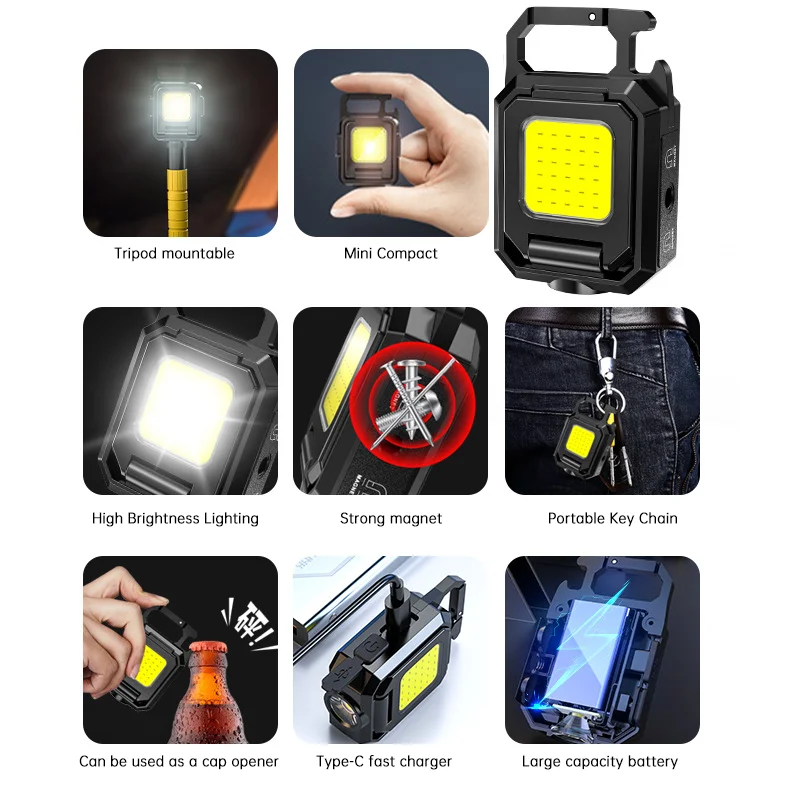 Mini LED Handheld Flashlights  - огляд і ціна Outdoor Lighting Usb