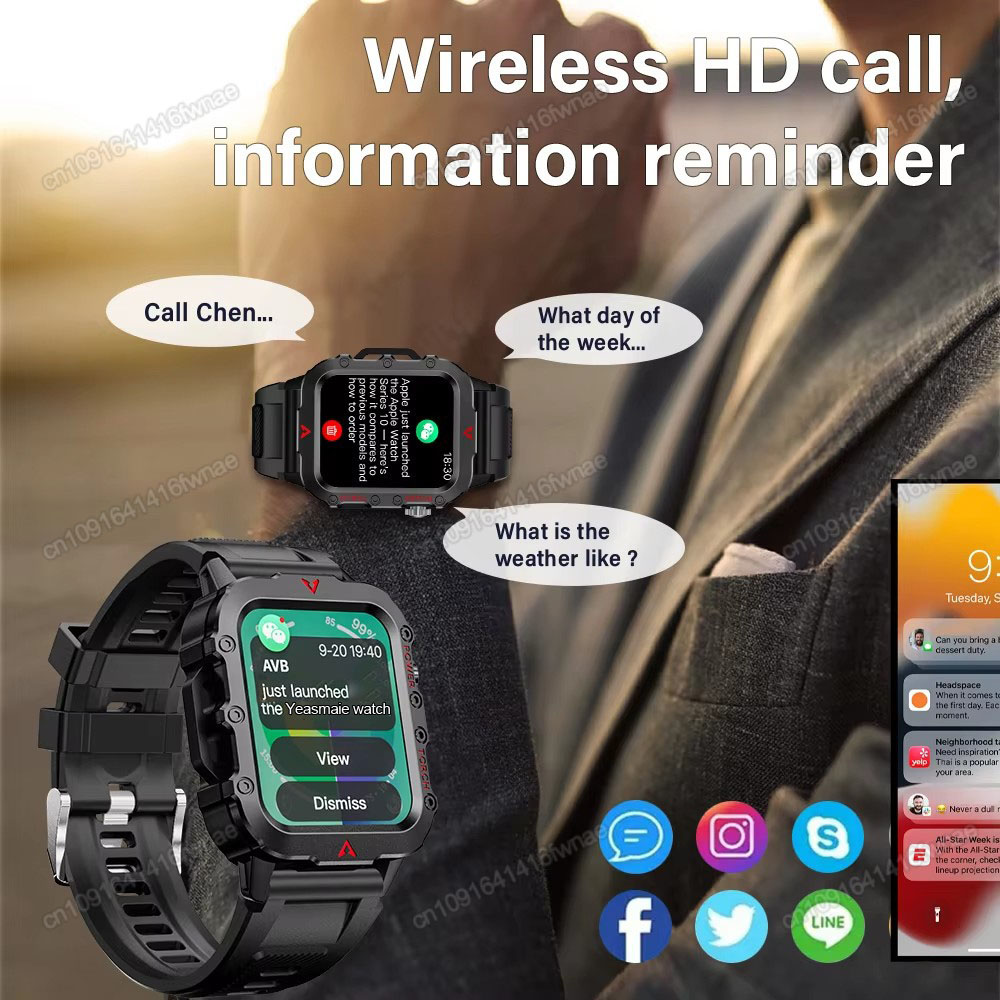New Men's Smart Watch LED Flas - огляд і ціна Outdoor Lighting Perspectives