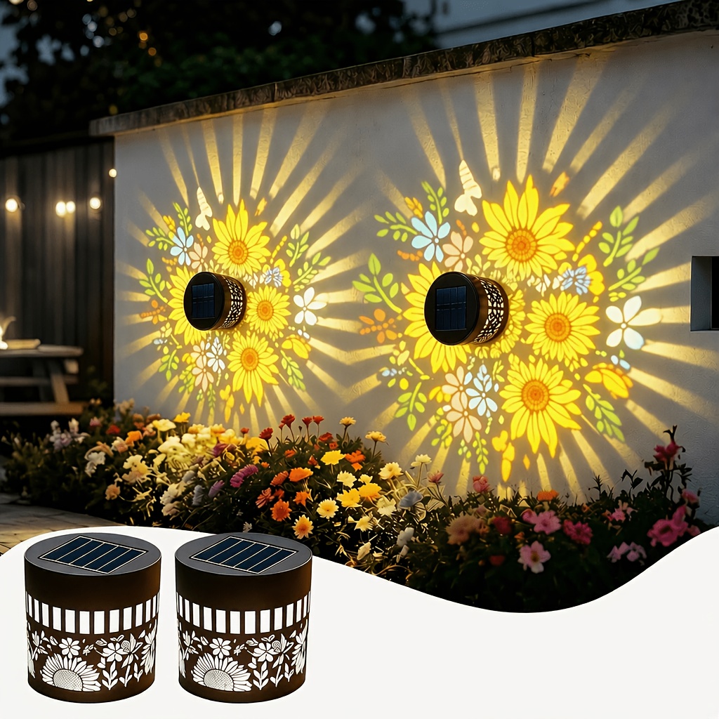 2 Pack Solar Fence Lights, Met - огляд і ціна Deck Step Light