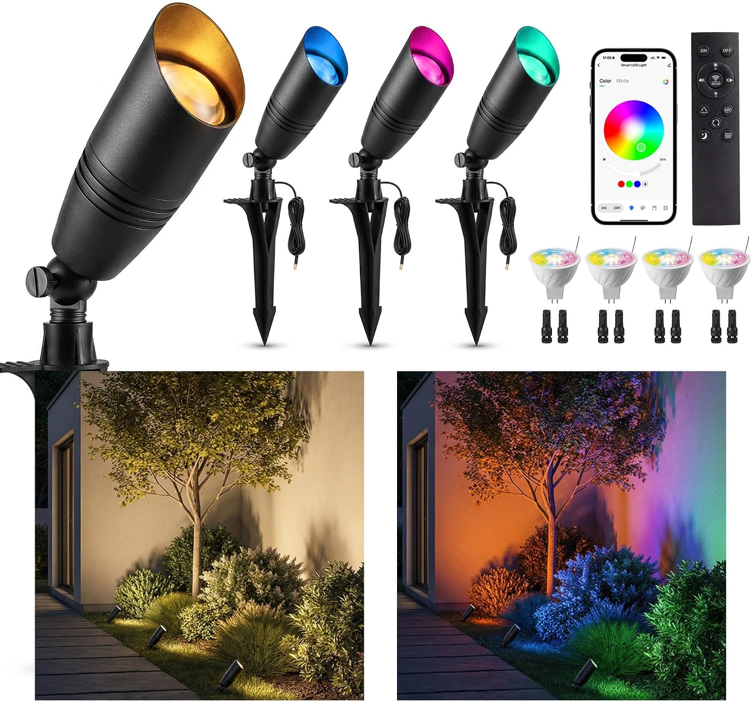 Low Voltage Outdoor RGBCW Land - огляд і ціна Outdoor Lighting Remote Control
