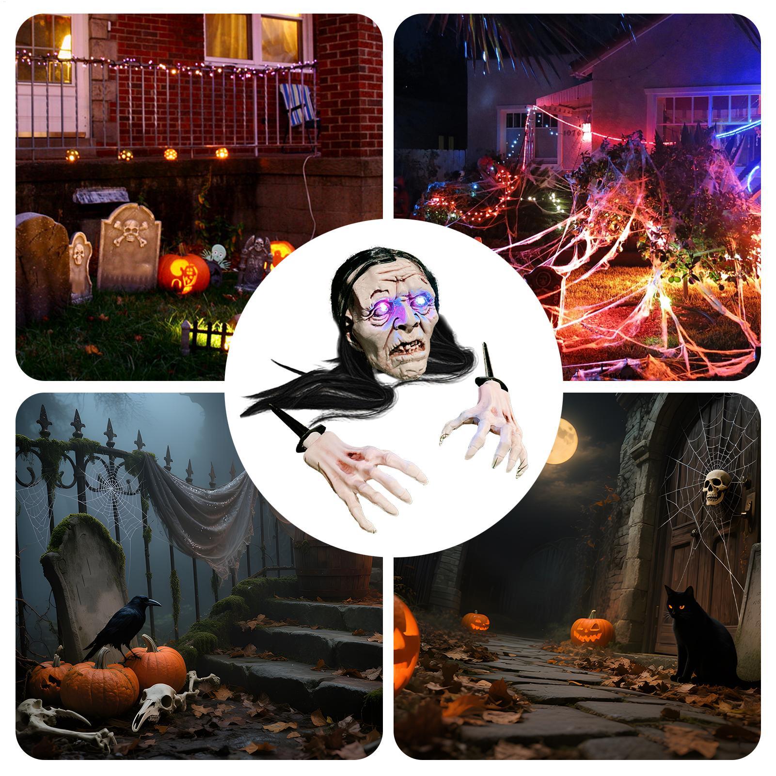 Skeleton Stakes Halloween Outd - огляд і ціна Outdoor Lighting Yard Stakes
