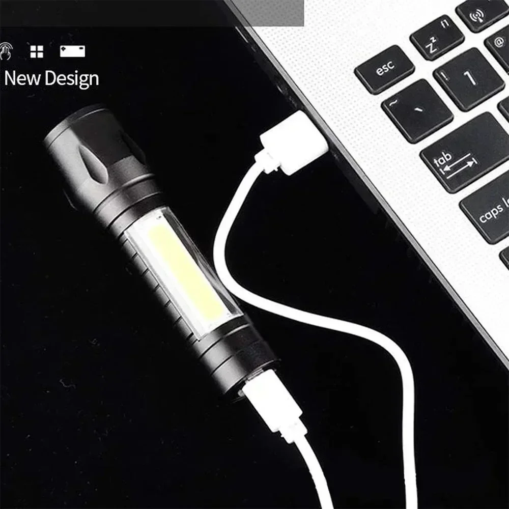 Portable COB+LED Camping Light - огляд і ціна Outdoor Lighting Usb