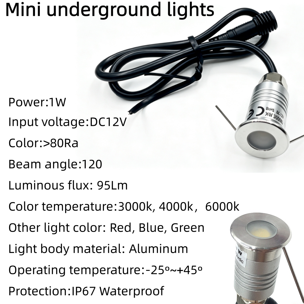1W Garden Stairs Light 12V IP6 - огляд і ціна Deck Step Light