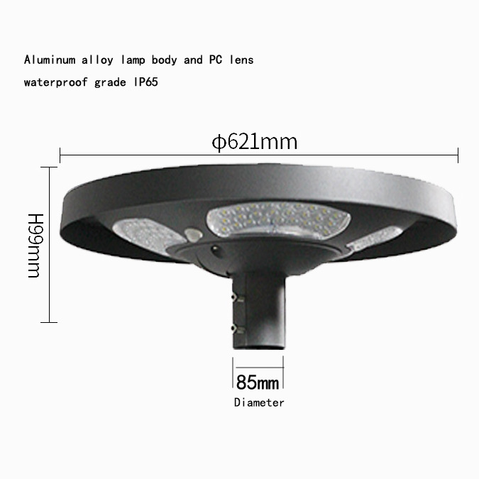 Waterproof IP65 UFO Solar LED  - огляд і ціна Outdoor Lighting Sensor