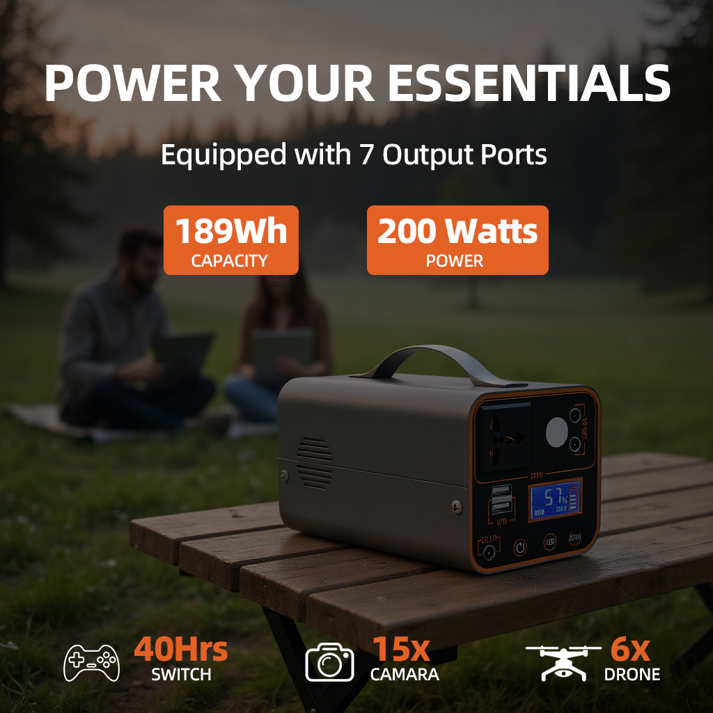 350W Portable Power Station 22 - огляд і ціна Outdoor Lighting No Outlet