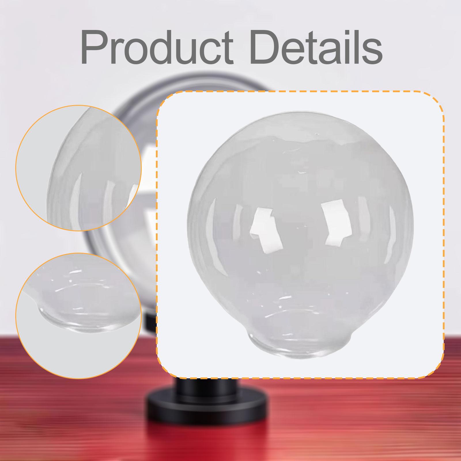 Transparent Acrylic Lamp Globe - огляд і ціна Outdoor Lighting Replacement Parts