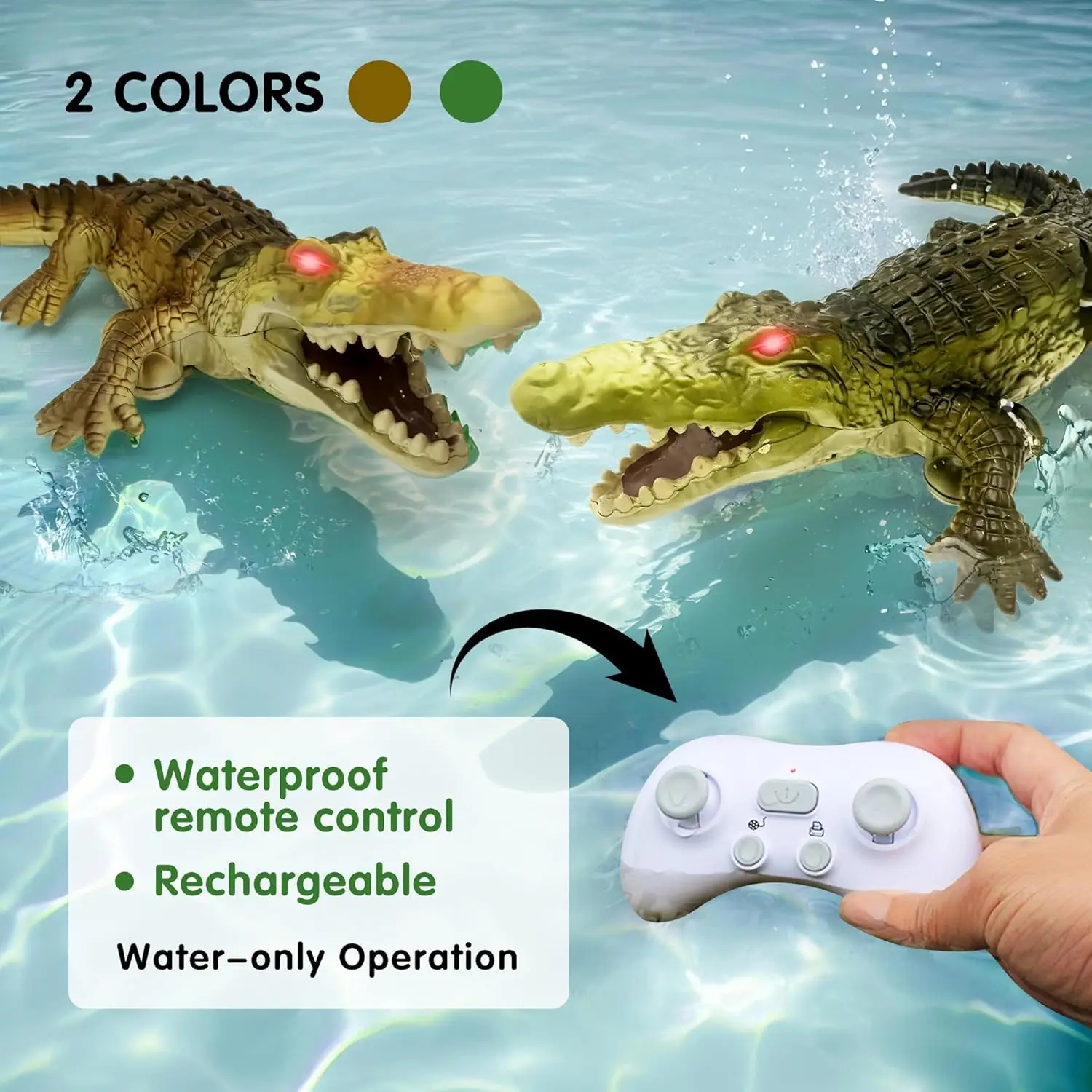 Remote Control Crocodile Water - огляд і ціна Outdoor Lighting Remote Control