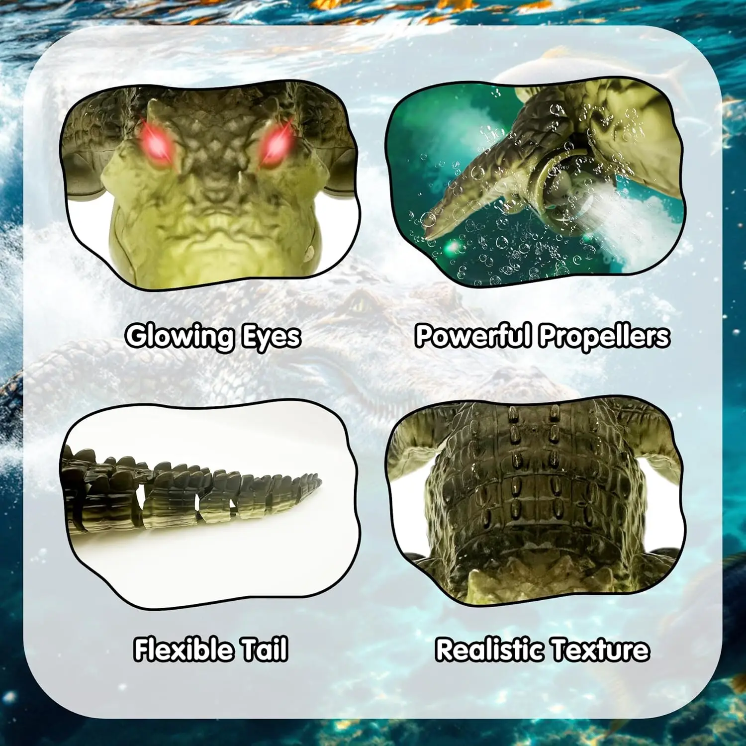 Remote Control Crocodile Water - огляд і ціна Outdoor Lighting Remote Control
