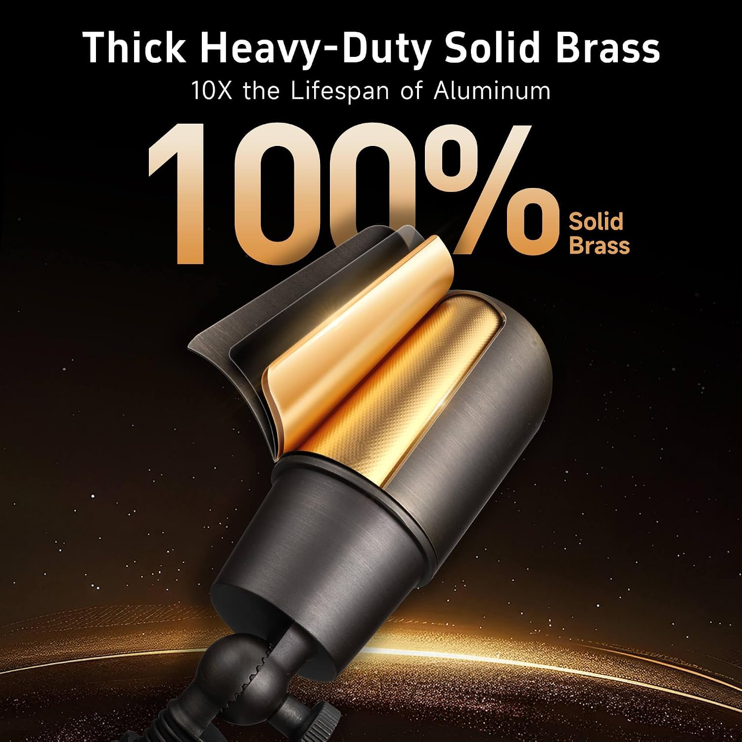 Brass Landscape Lighting Outdo - огляд і ціна Outdoor Lighting Wire